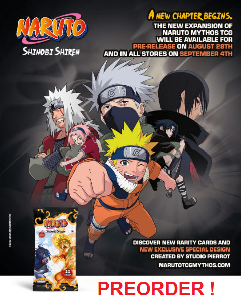Naruto TCG Mythos Konoha Shiden 1st Edition