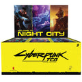 Cyberpunk TCG Set 1 Beta Booster Display